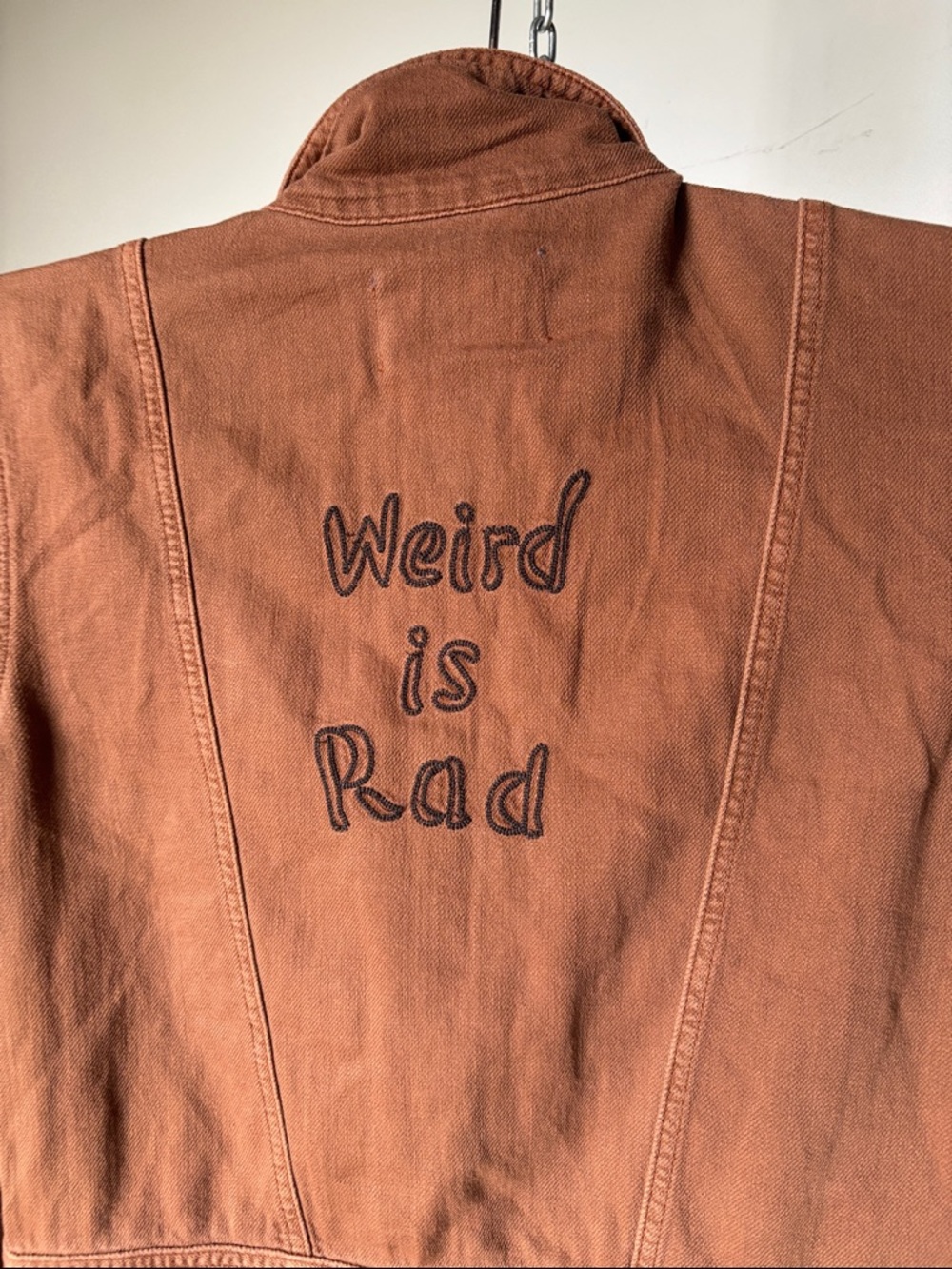 Sandrine Rose x Free People Weird is Rad Utility Jumpsuit Brown Size Small